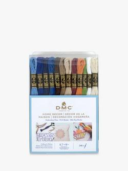 DMC Home Decor Collection Embroidery Thread, 36 Colours, Multi
