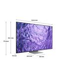 Samsung QE55QN700C Neo QLED HDR 8K Ultra HD Smart TV, 55 inch with TVPlus & Dolby Atmos, Titan Black