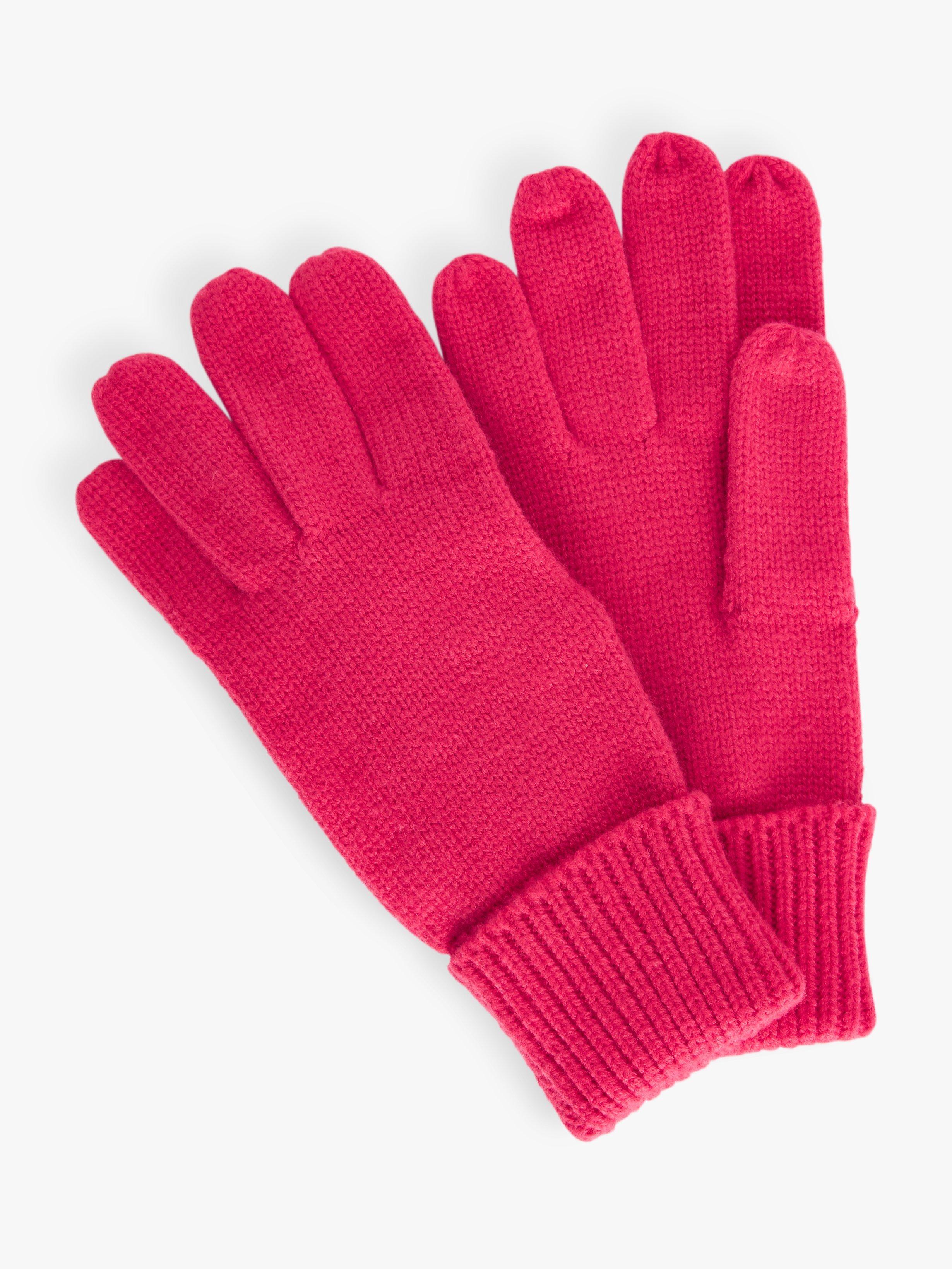 ANYDAY RIBBED GLOVE PINK