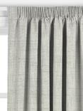 John Lewis Tonal Weave Made to Measure Curtains or Roman Blind, Myrtle Green/Avocado