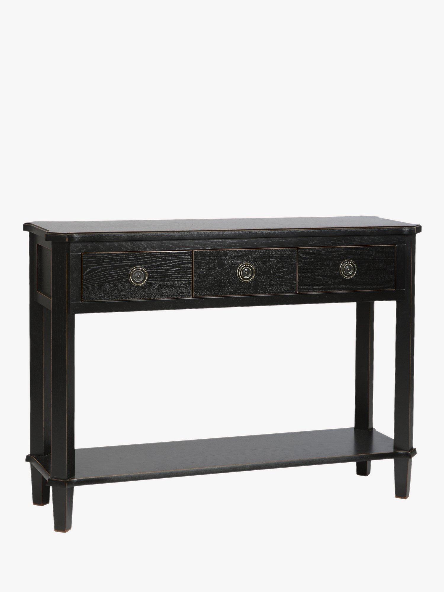 Laura Ashley Henshaw Console Table, Black