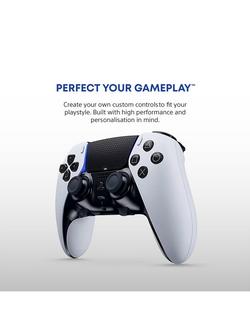 Playstation 5 DualSense Edge Wireless Controller, White - view 2, White