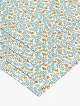 John Lewis ANYDAY Floral Table Napkins, Set of 4, Blue/Yellow
