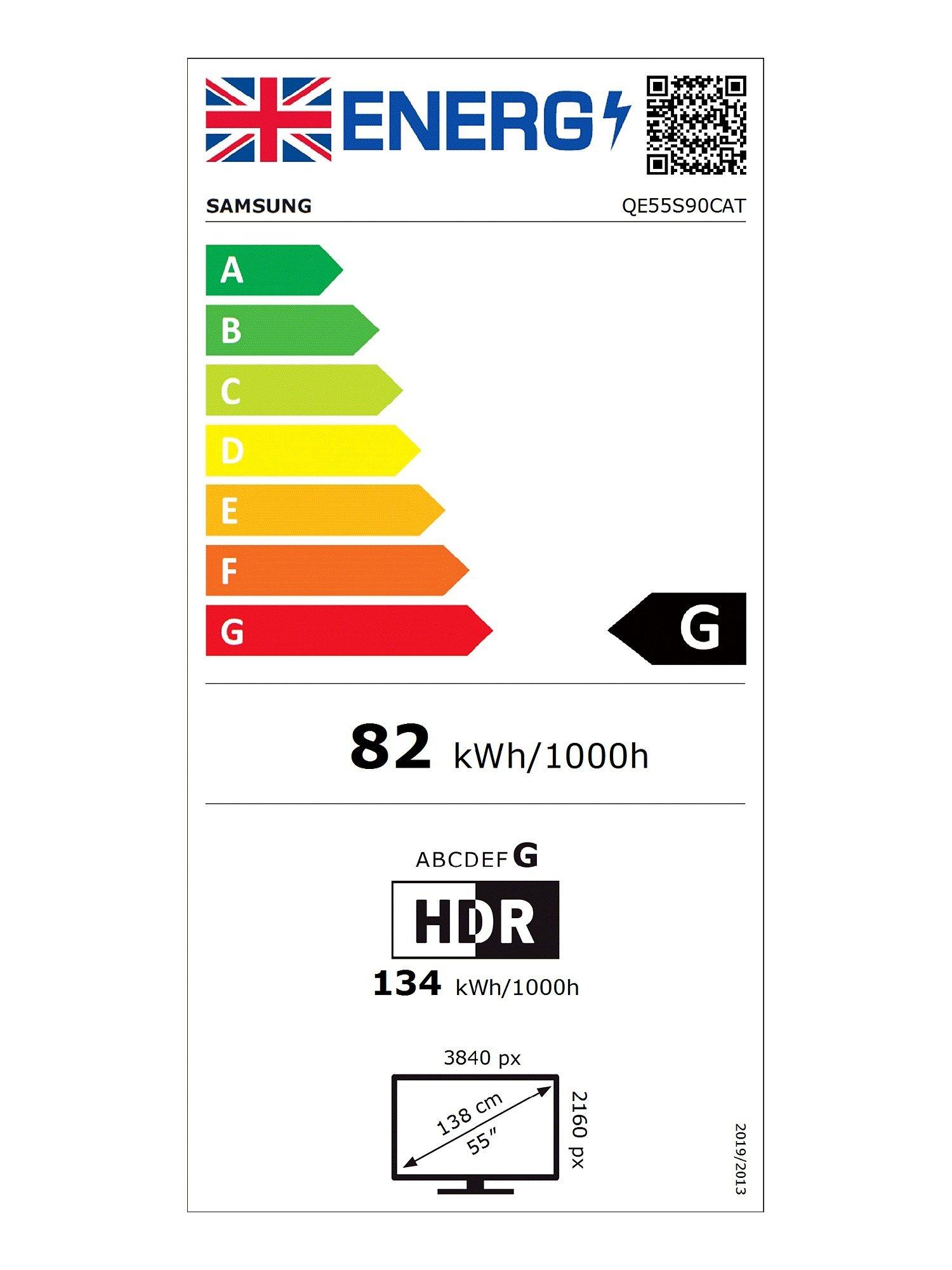 This item is rated G for energy efficiency on a scale from A (most efficient) to G (least efficient).