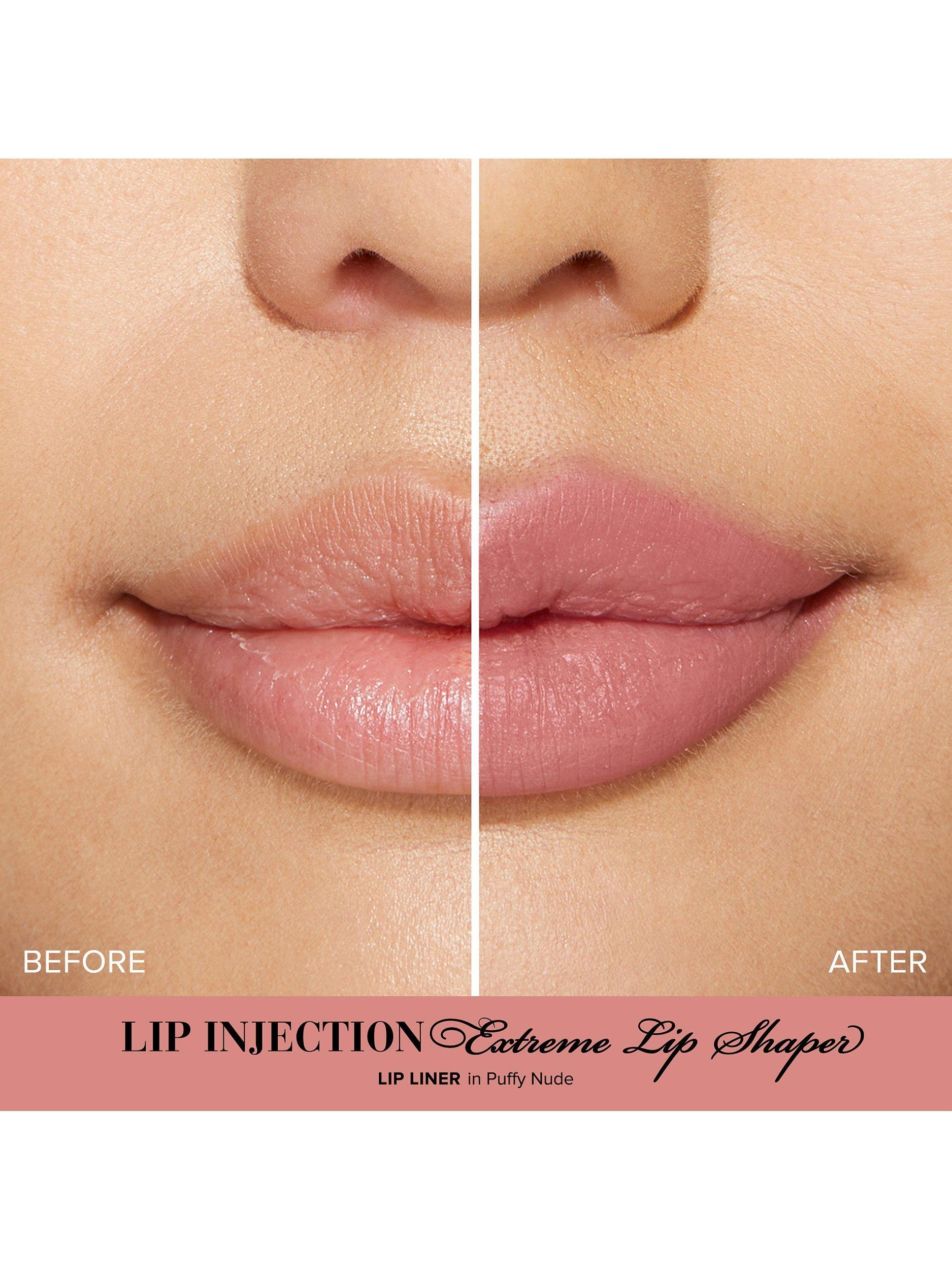 Product image 2 of 8, which shows Too Faced Lip Injection Extreme Lip Shaper, Puffy Nude