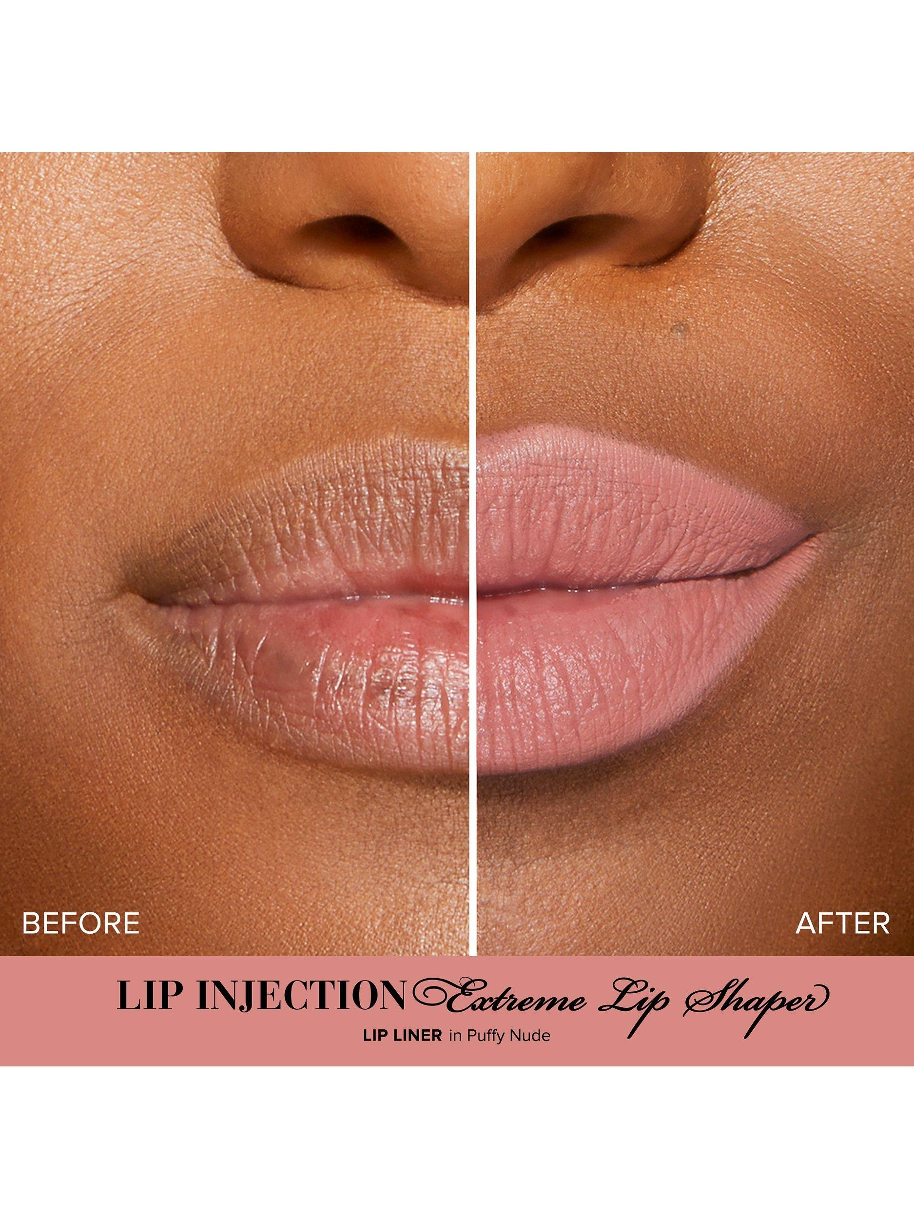Product image 3 of 8, which shows Too Faced Lip Injection Extreme Lip Shaper, Puffy Nude