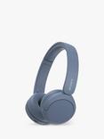 Sony WH-CH520 Bluetooth Wireless On-Ear Headphones with Mic/Remote, Blue