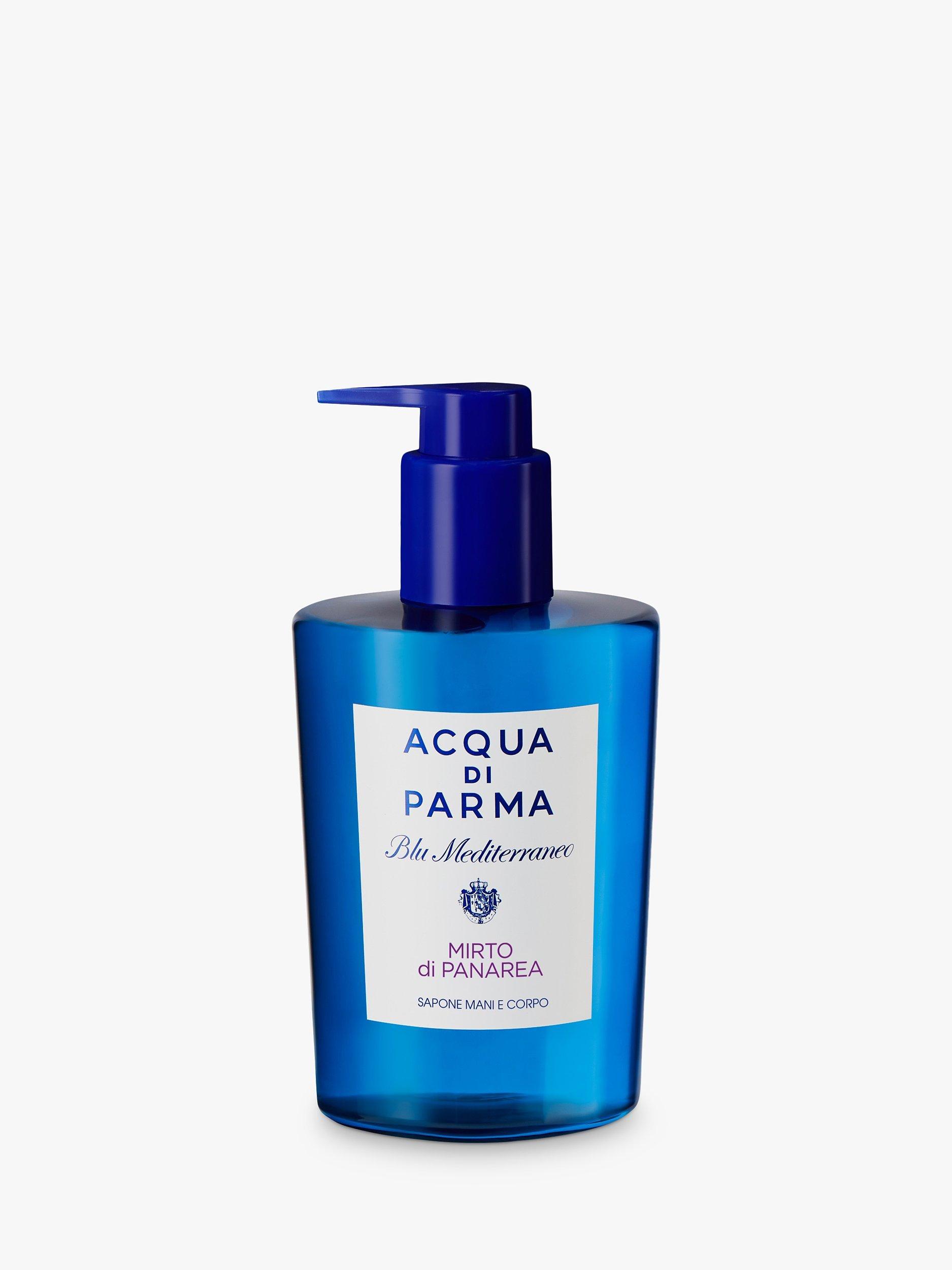 Product image 1 of 6, which shows Acqua di Parma Blu Mediterraneo Mirto di Panarea Hand and Body Wash, 300ml
