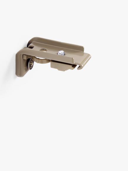 John Lewis Wall Support Bracket Medium-weight, Antique Brass