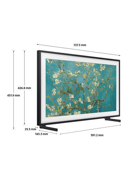 Samsung The Frame QLED Full HD Art Mode TV, 32 inch - view 2, Black
