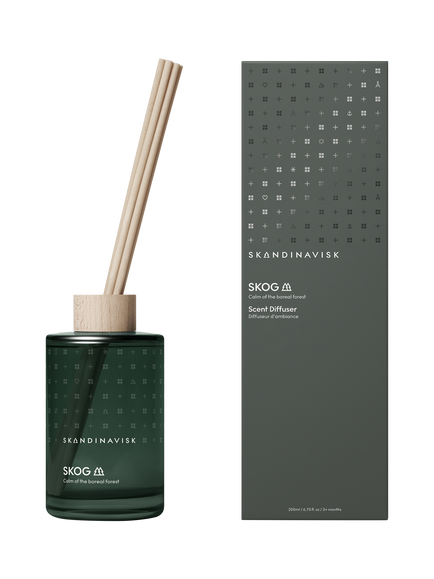 SKANDINAVISK Skog Reed Diffuser, 200ml, Forest Green