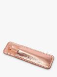 Tweezerman Rose Gold Mini Slant Tweezers with Case