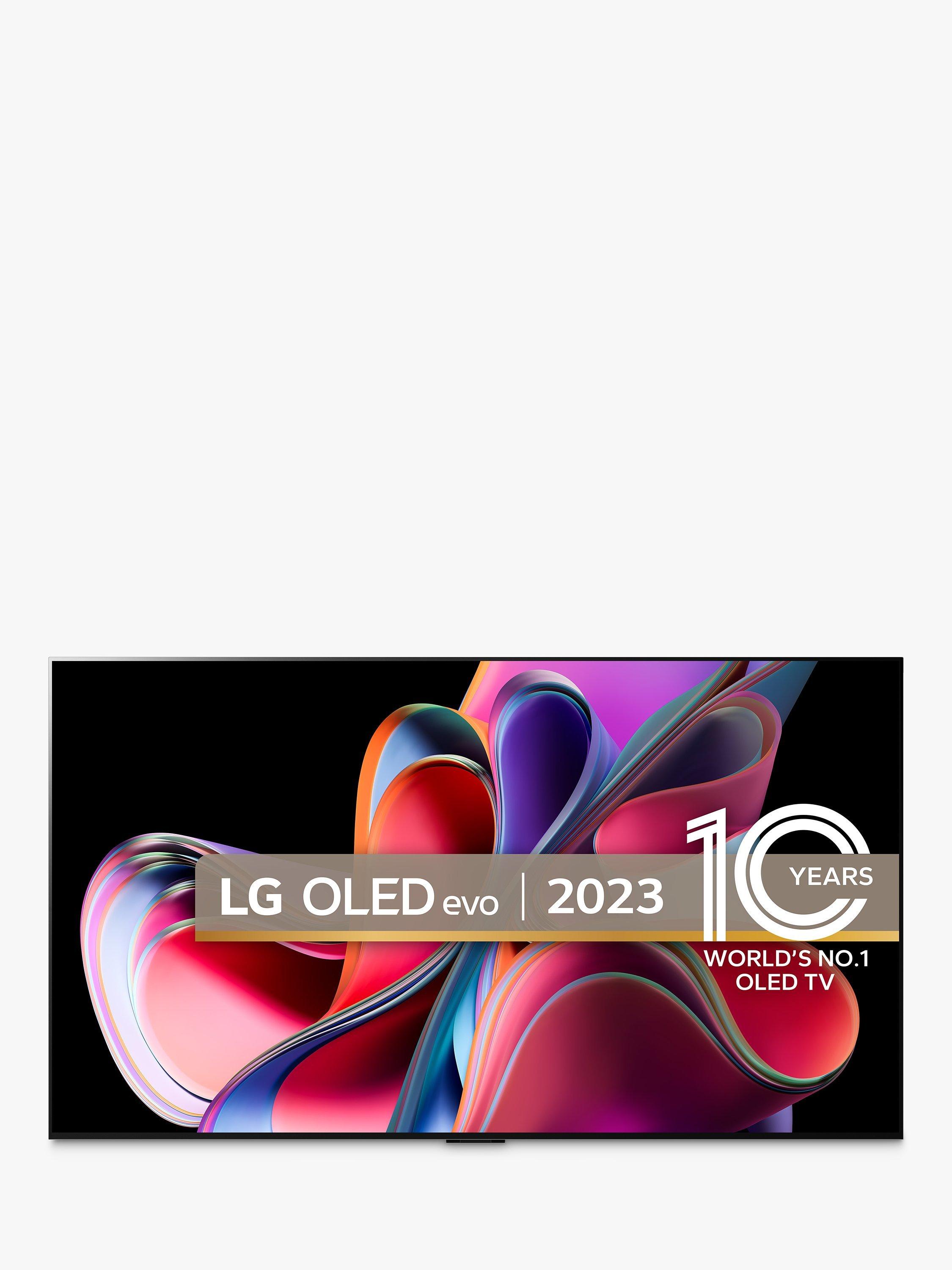 LG OLED83G36LA (2023) OLED HDR 4K Ultra HD Smart TV, 83 inch with Freeview Play/Freesat HD, Dolby Atmos & One Wall Design, Titanium Grey