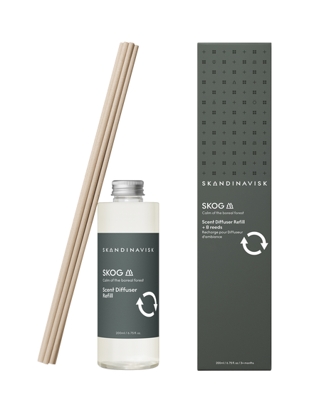 SKANDINAVISK Skog Diffuser Refill, 200ml, Forest Green