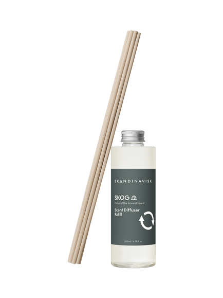 SKANDINAVISK Skog Diffuser Refill, 200ml - view 2, Forest Green