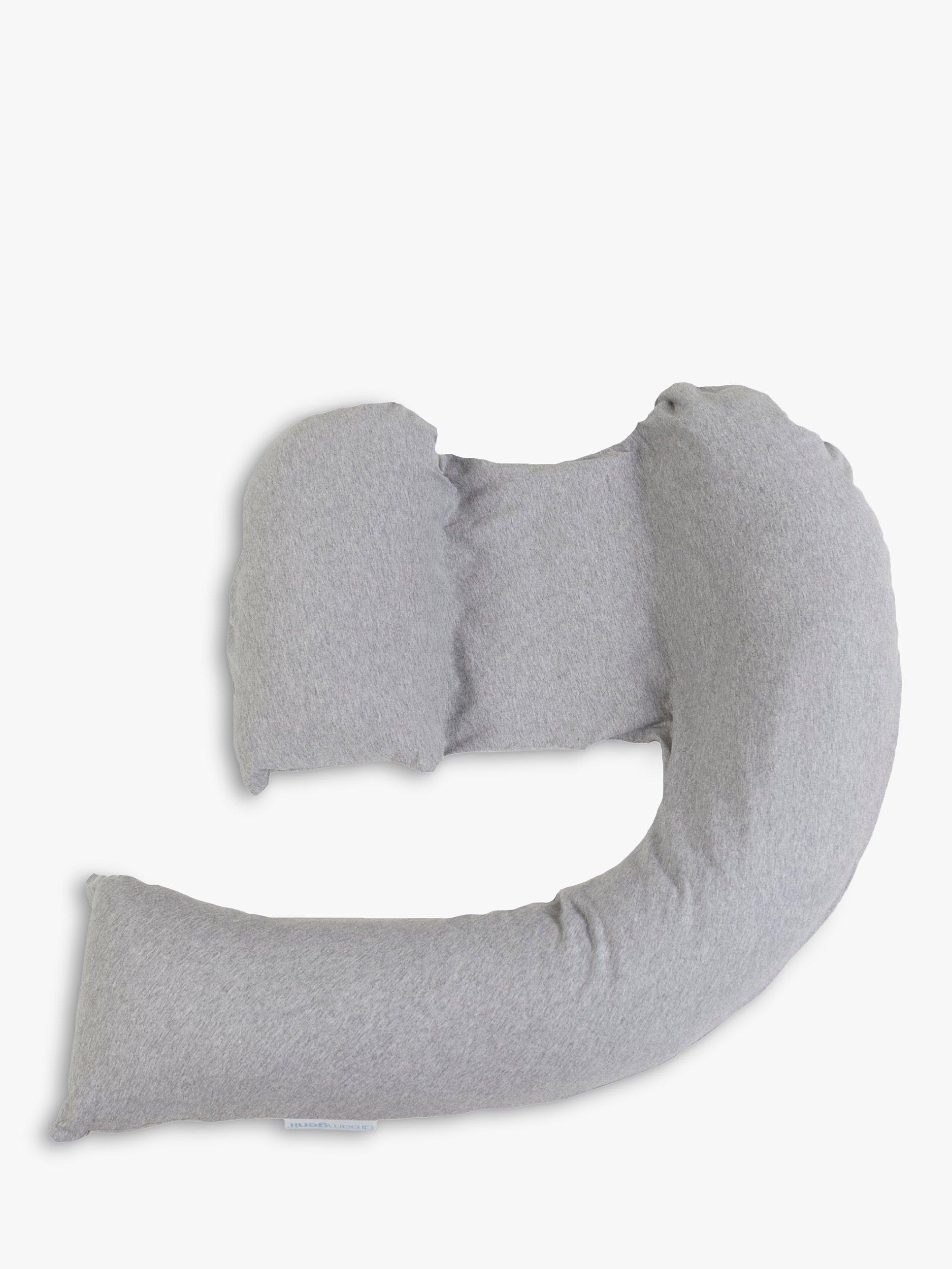 DreamGenii Pregnancy Support Pillow, Grey