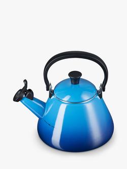 Le Creuset Kone Stovetop Kettle, 1.6L - view 2, Azure