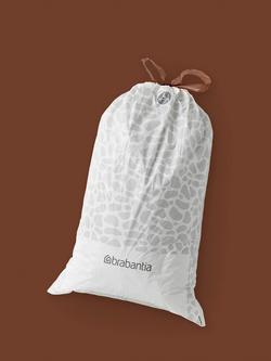 Brabantia PerfectFit Bin Liners, 40-45L - Size L, 120 Bags - view 2, White