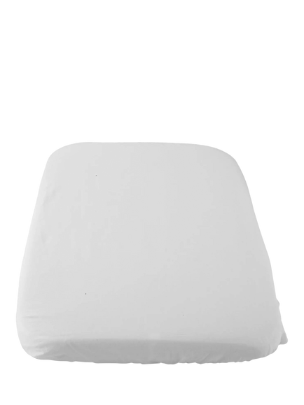 Chicco Next2Me Terry Cloth Mattress Cover, White, White