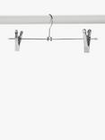 John Lewis Metal Grip Hangers, Set of 3