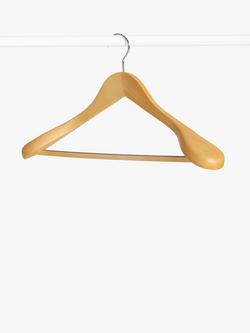 John Lewis Suit Hanger (FSC Beech), Natural, Natural