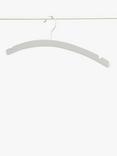 John Lewis Crescent Hanger (FSC Beech), Set of 6