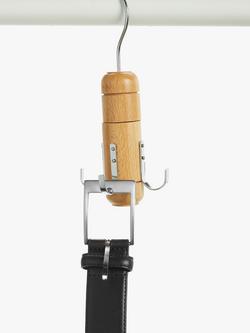 John Lewis Belt Hanger (FSC Wood), Natural - view 2, Natural