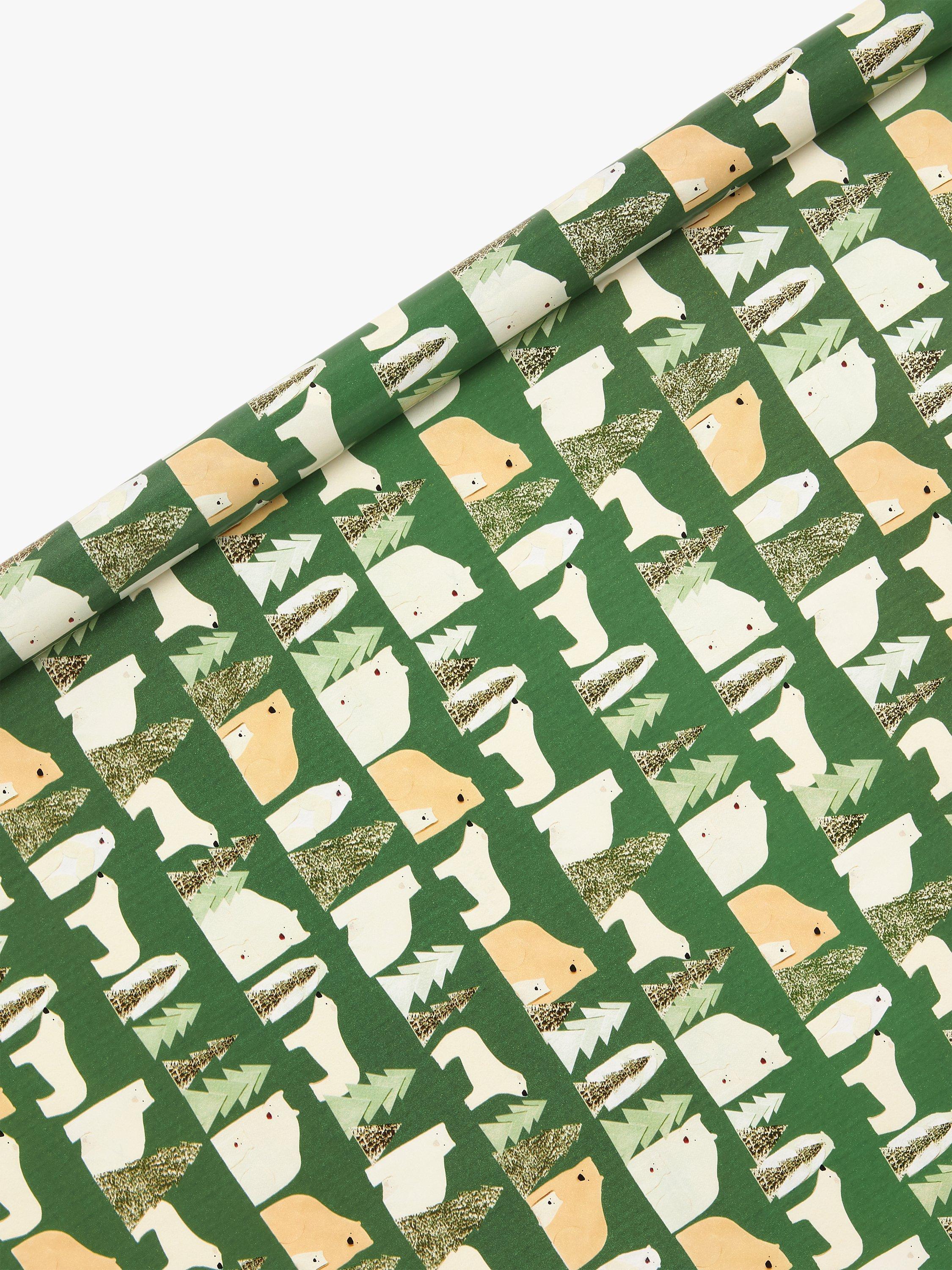 John Lewis Polar Planet Polar Bear Gift Wrap, 10m