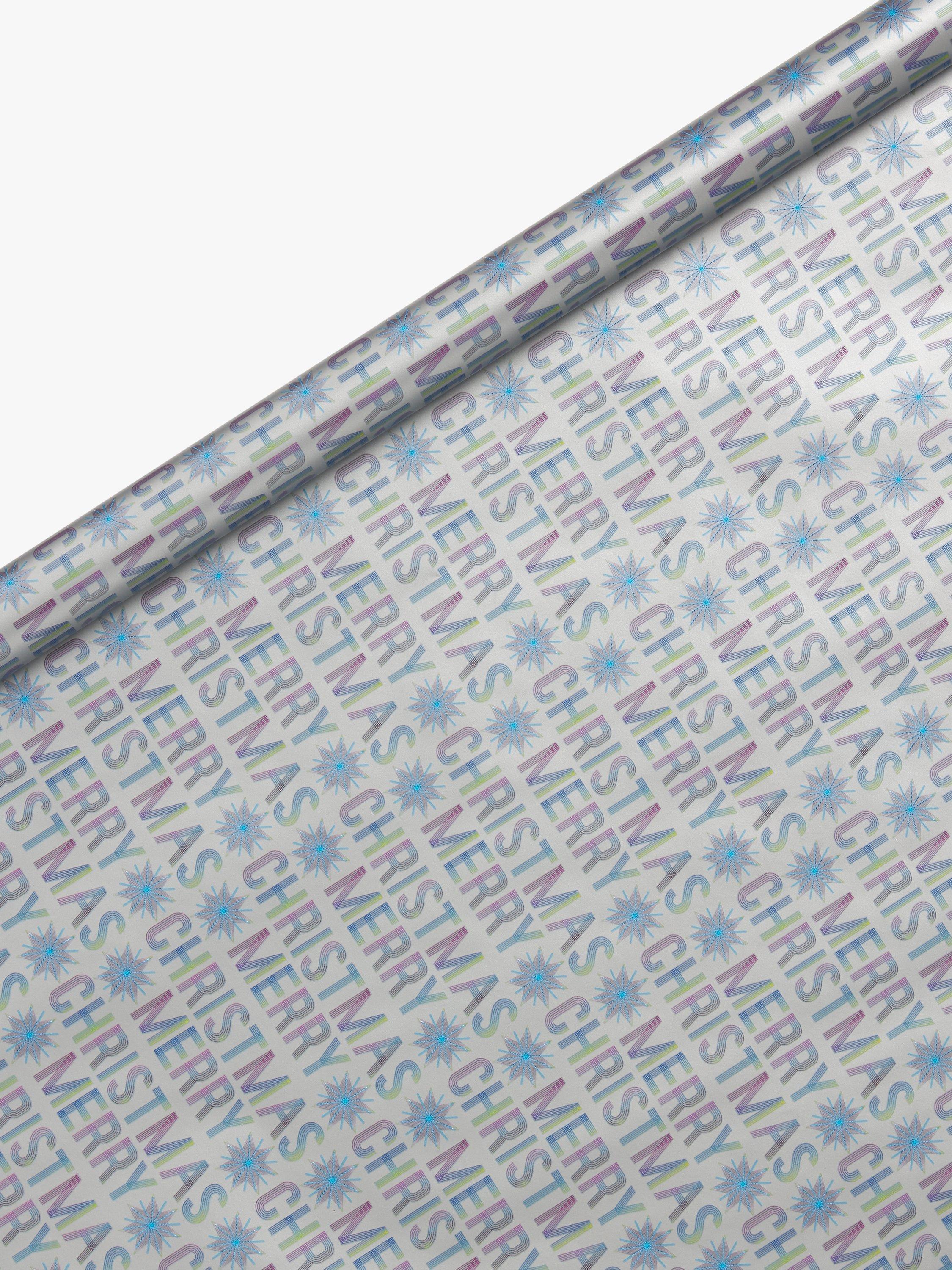 John Lewis Beyond Christmas Merry Christmas Gift Wrap, 10m