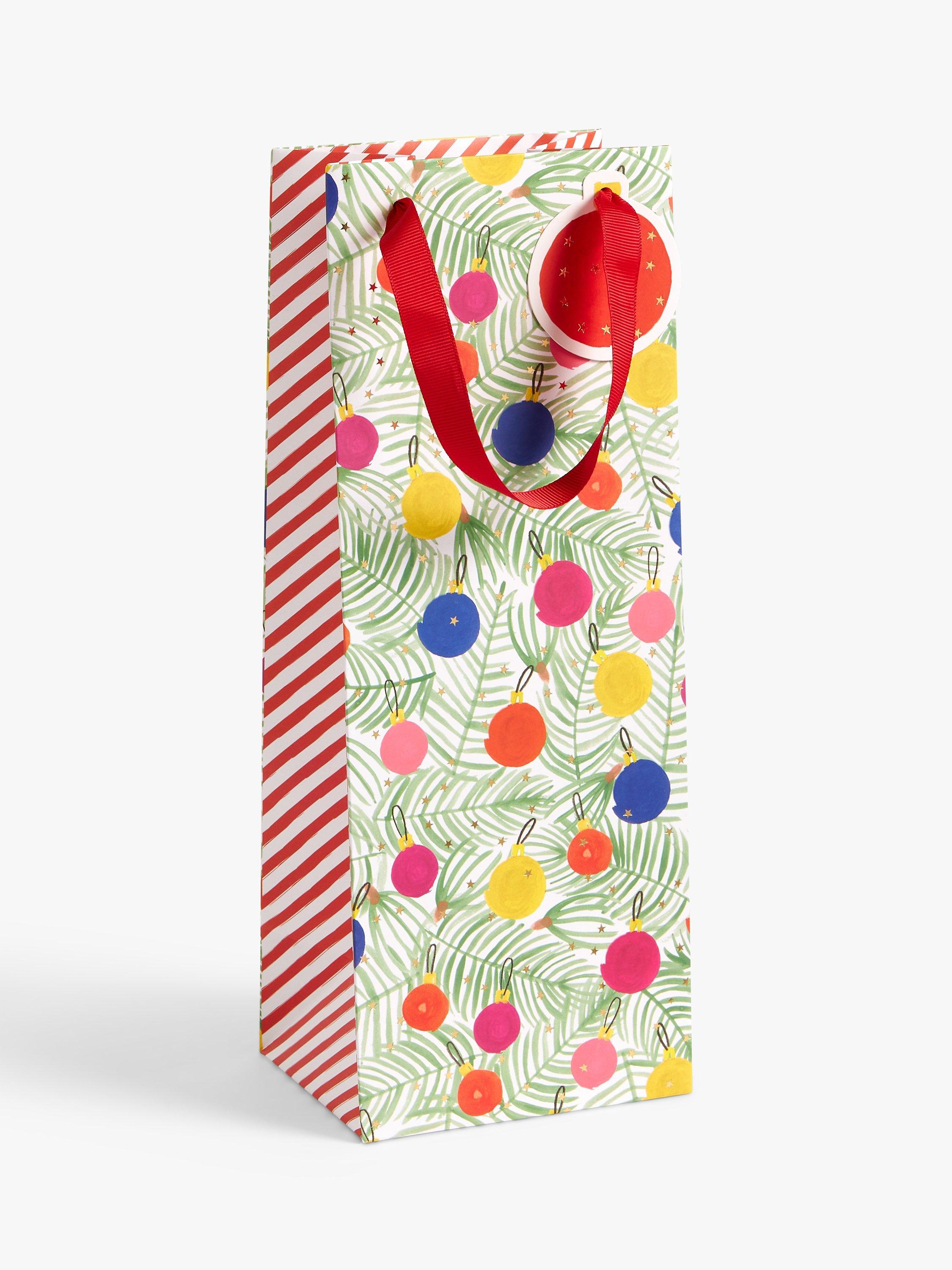 John Lewis Rainbow Time Capsule Baubles Bottle Bag
