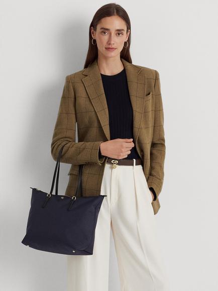Lauren Ralph Lauren Keaton 26 Medium Tote Bag - view 2, Refined Navy