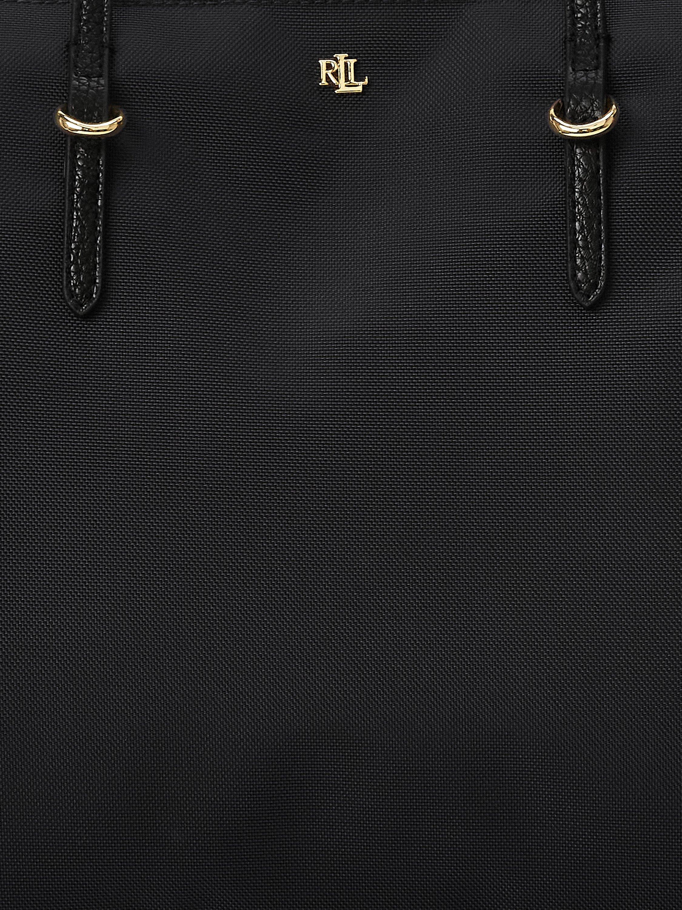 Product image 5 of 7, which shows Lauren Ralph Lauren Keaton 26 Tote Bag, Black