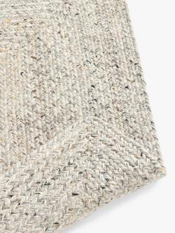John Lewis Braided Textured Door Mat - view 2, Grey