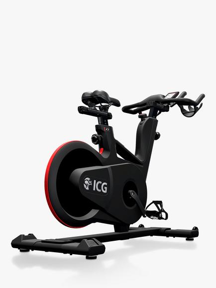 Life Fitness IC5 Group Exercise Bike - view 2, Black