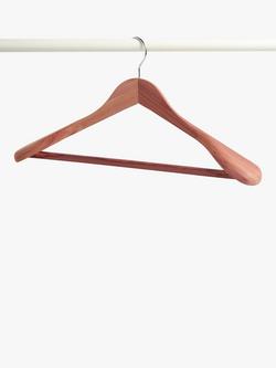 John Lewis Suit Hanger (FSC Cedar), Natural, Natural