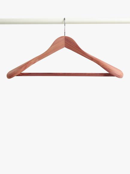John Lewis Suit Hanger (FSC Cedar), Natural - view 2, Natural