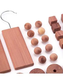 John Lewis Cedar Multi Pack, 28 Piece - view 2, Natural