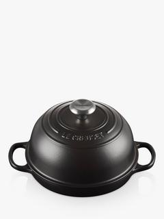 Le Creuset Cast Iron Bread Oven, 24cm, Satin Black
