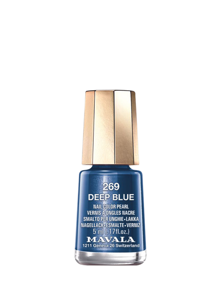 Mavala Mini Colour Nail Polish - Pearl, 269 Deep Blue