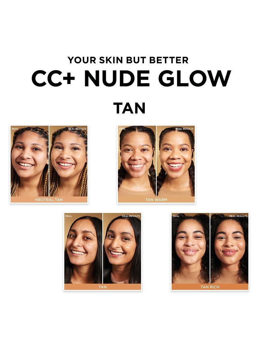 Product image 2 of 10, which shows IT Cosmetics Your Skin But Better CC+ Nude Glow with SPF 40, Tan Warm