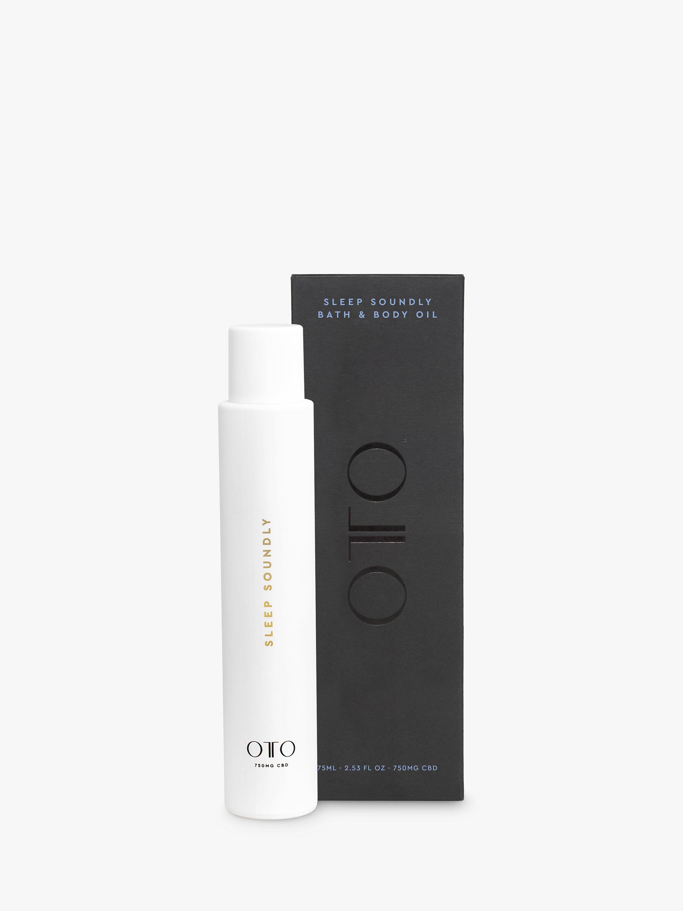 Product image 1 of 3, which shows OTO Sleep Soundly Bath and Body Oil, 75ml
