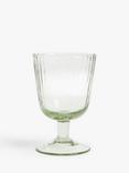 John Lewis Farmhouse Leckford Recycled Wine Glass, 200ml, Clear