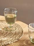 John Lewis Farmhouse Leckford Recycled Wine Glass, 200ml, Clear