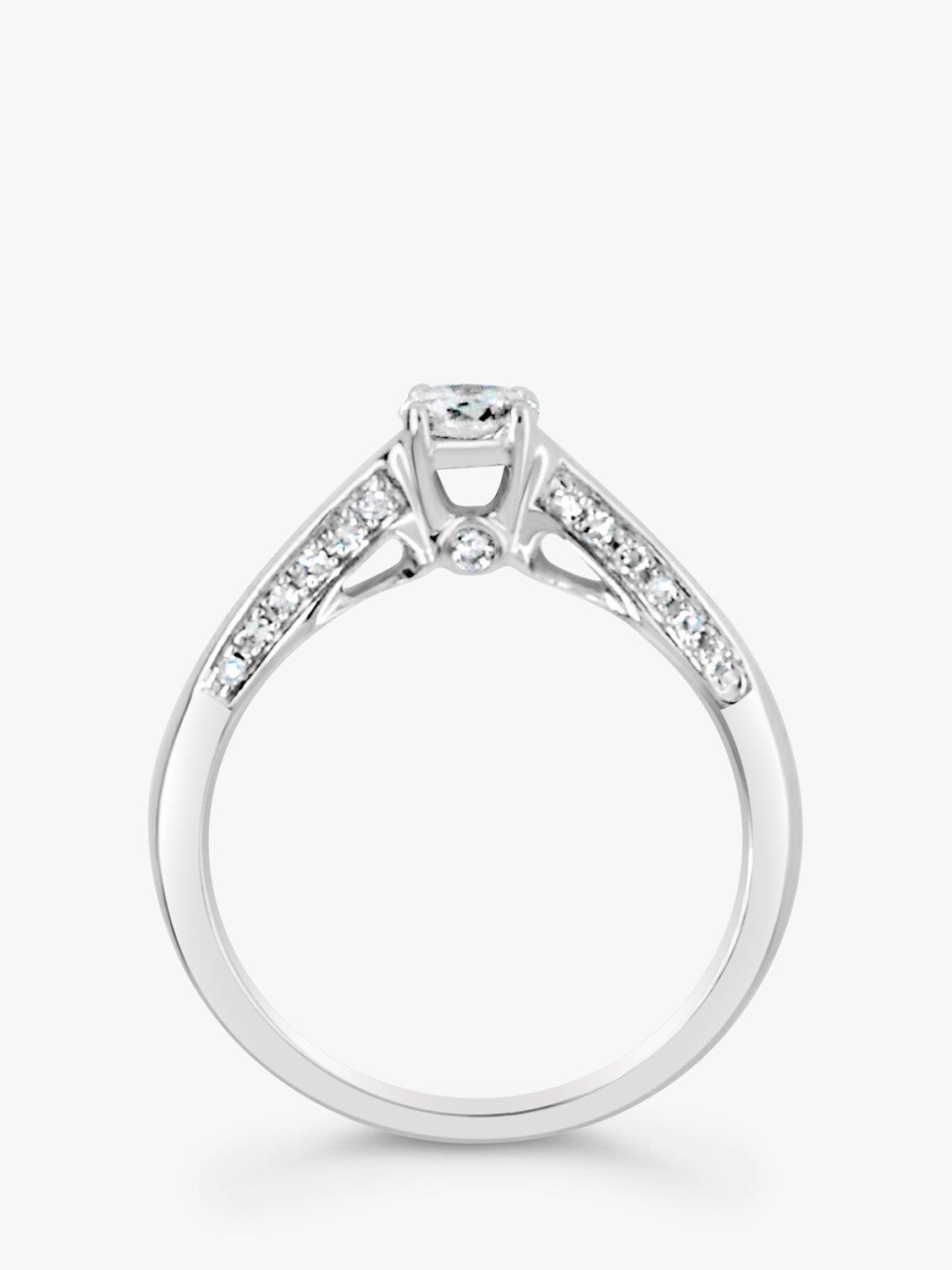 Product image 5 of 5, which shows Milton & Humble Jewellery Pre-Loved 18ct White Gold Diamond Engagement Ring