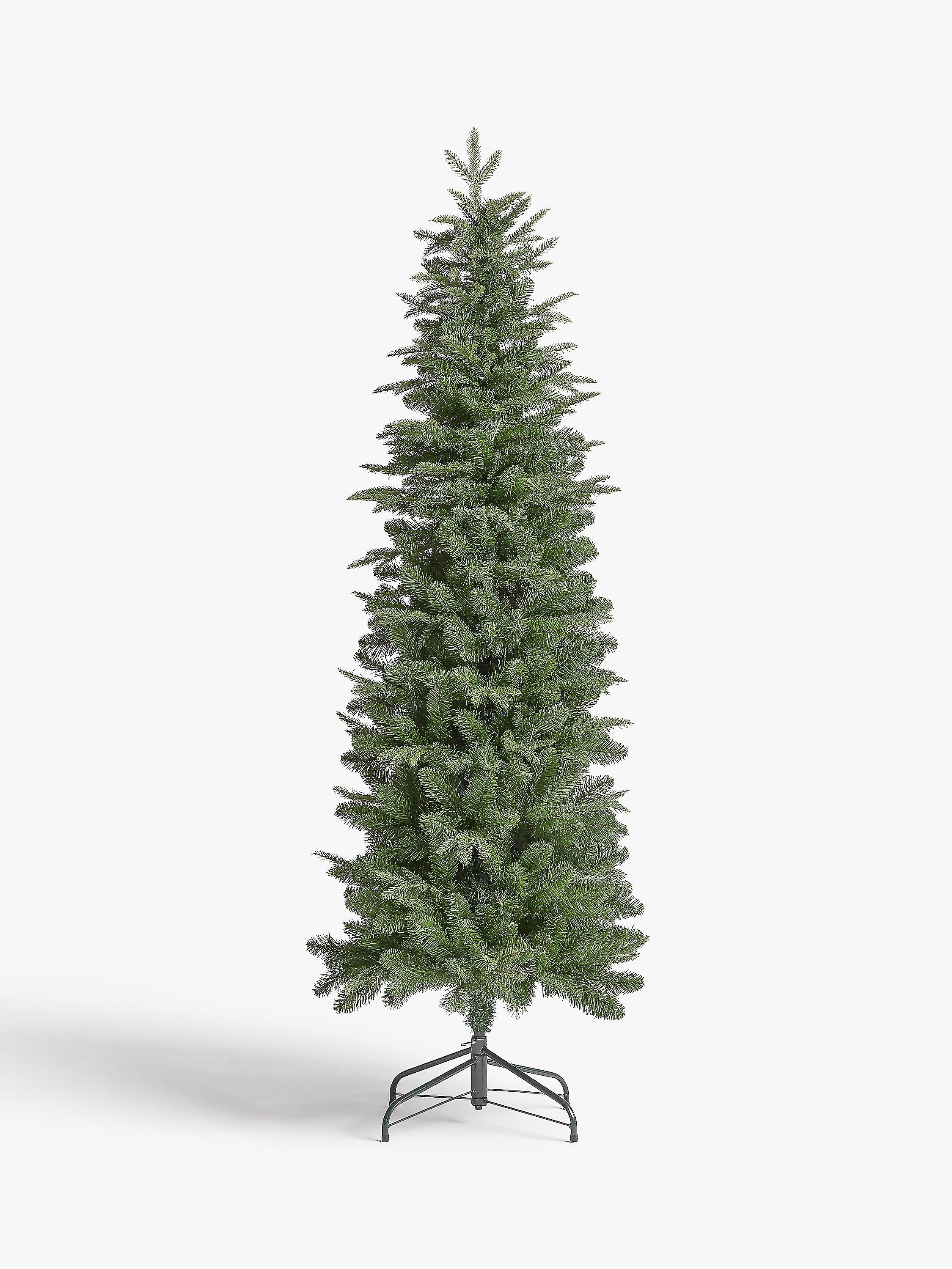 John Lewis Slimline Spruce Unlit Christmas Tree, 6ft