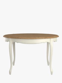Laura Ashley Provencale 4-6 Seater Fixed Dining Table, Ivory - view 2, Ivory