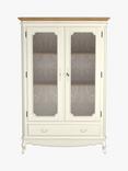 Laura Ashley Provencale 2 Door 1 Drawer Armoire, Ivory