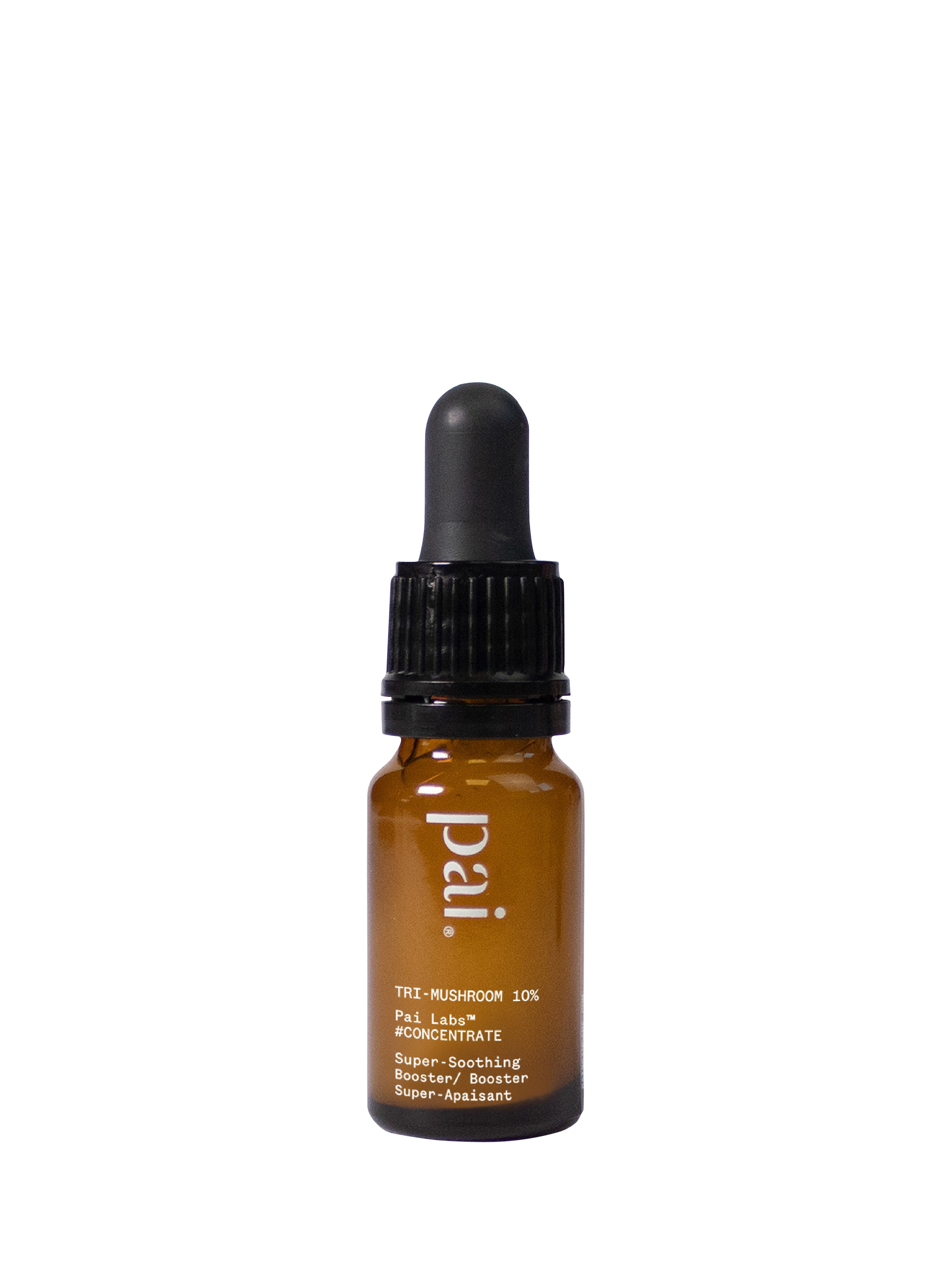 Product image 1 of 9, which shows Pai Tri-Mushroom 10% Super-Soothing Booster, 10ml