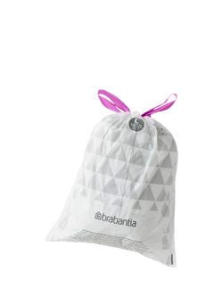 Brabantia PerfectFit Bin Liners, 10-12L - Size C, 200 Bags - view 2, White