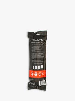Brabantia PerfectFit Bin Liners, 30L - Size O, 20 Bags - view 2, White